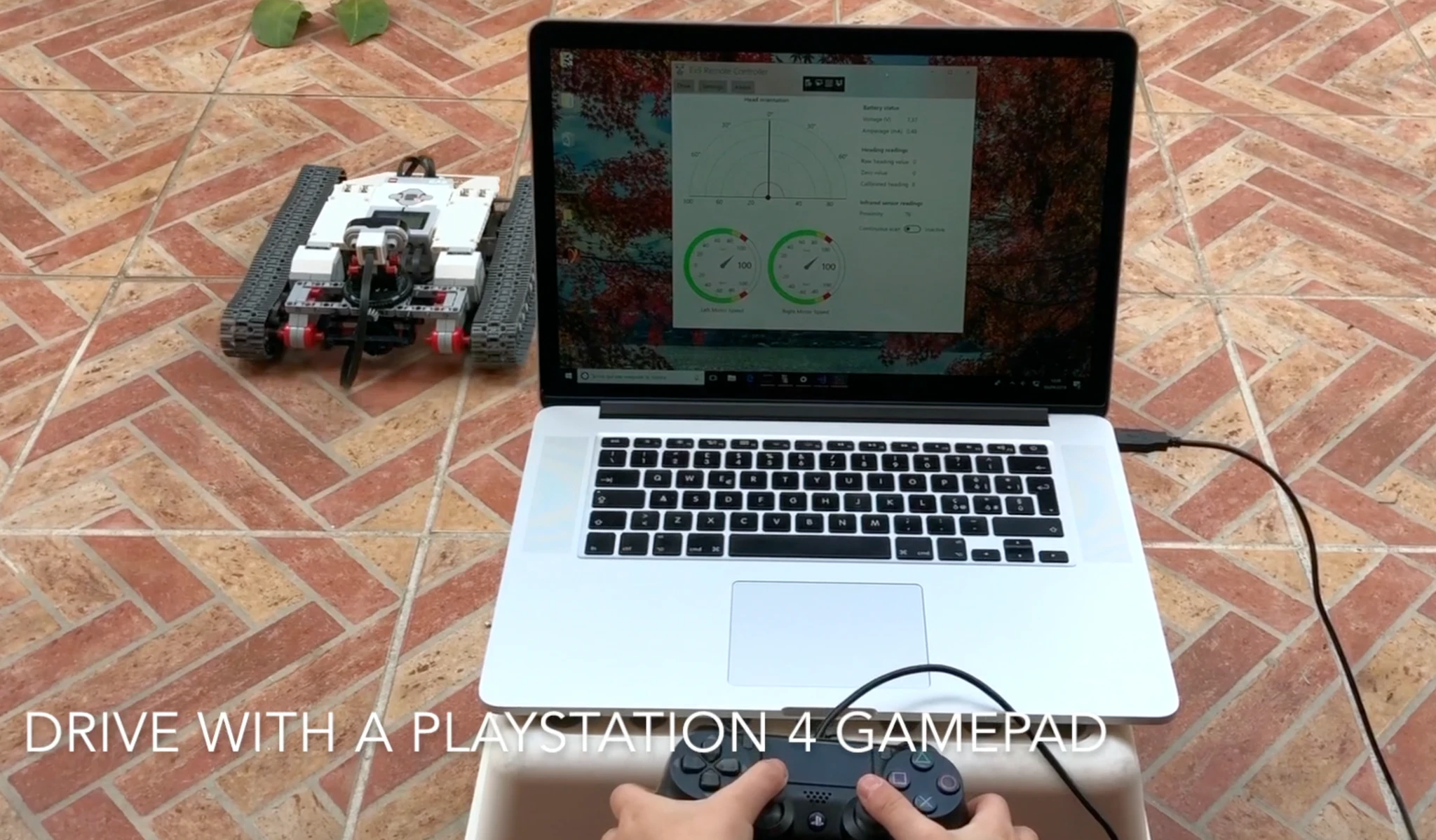 Remotely controlled Ev3 Tracked Explorer video
