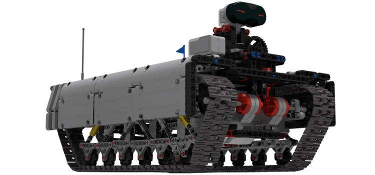 Ev3 Tracked Explorer Mark II preview